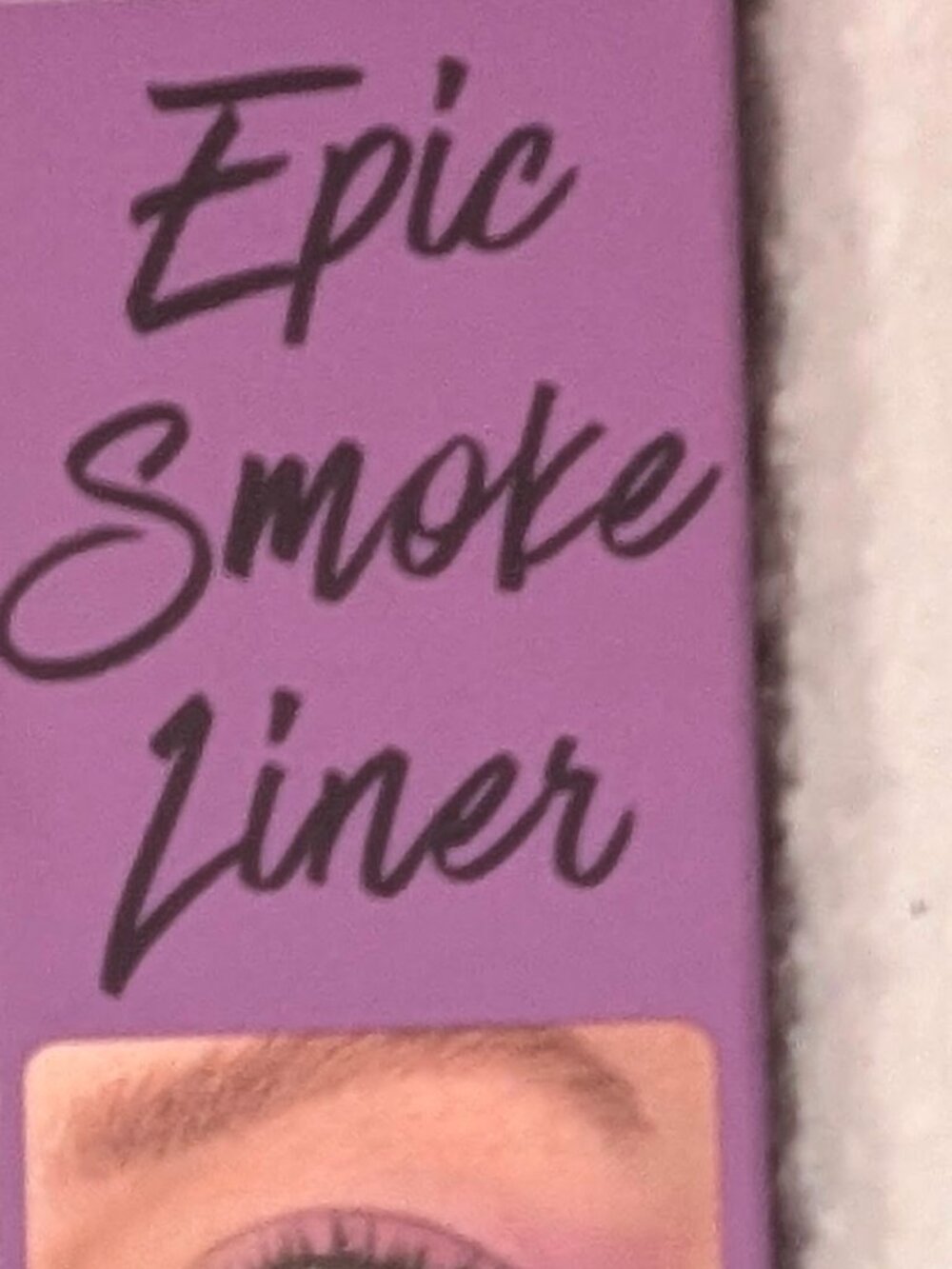 BNIP Epic Smoke Liner Rose Dust Soft Glam Y2K Angled Liner Blender